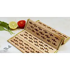 Purnak ✼ Udayagiri Wooden Table Mat / Hot Pot Mat ✼ { 22 }